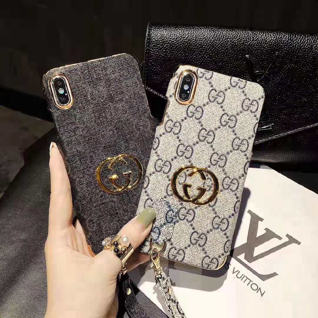 Gucci Classic Metal Mark Soft Case Iphone Cover Phone Casing For Iphone 6 7 8 White Gucci Box Shopee Malaysia