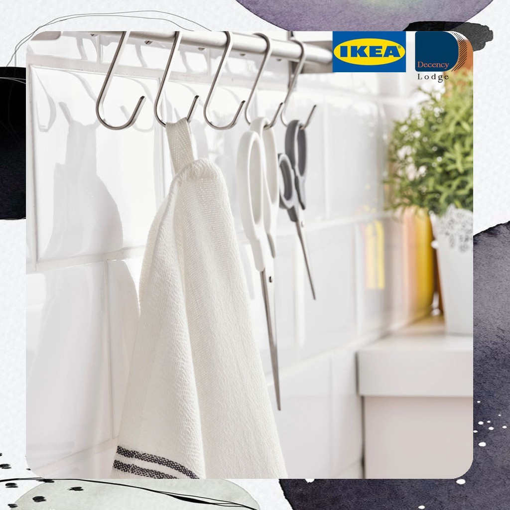IKEA HILDEGUN TEA TOWEL 45X60CM PENGESAT PINGGAN MANGKUK IKEA TEA TOWEL