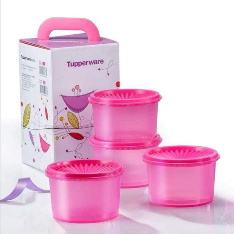 Mini Deco Canister Tupperware 600ml