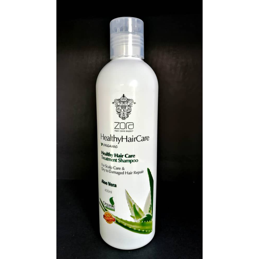 Zora Healthy Hair Care Treatment Shampoo Aloe Vera Extract 400ml