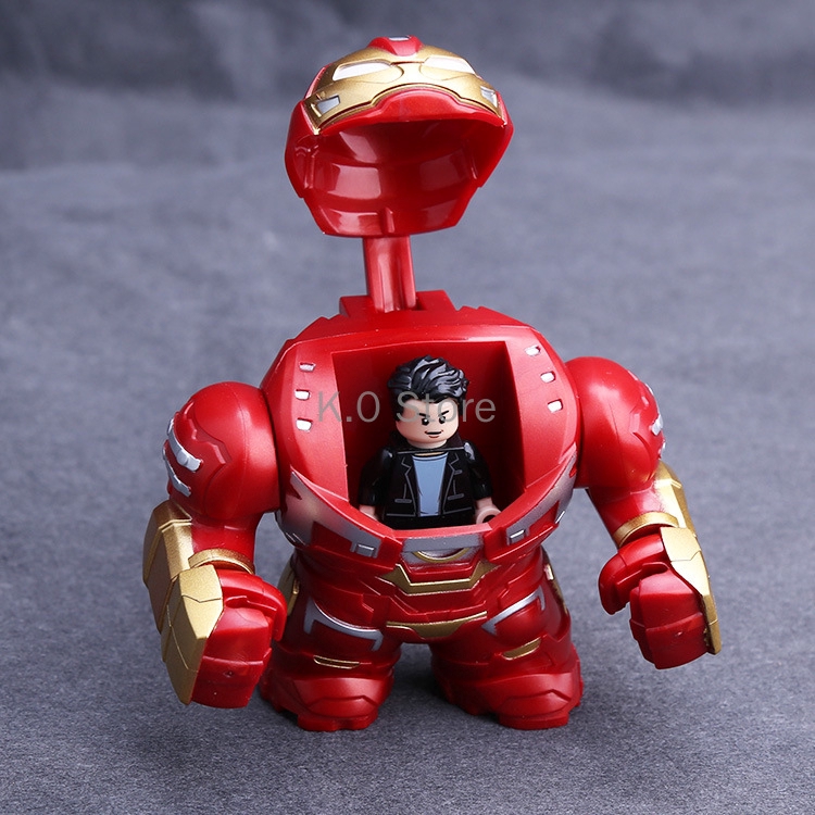 big iron man lego