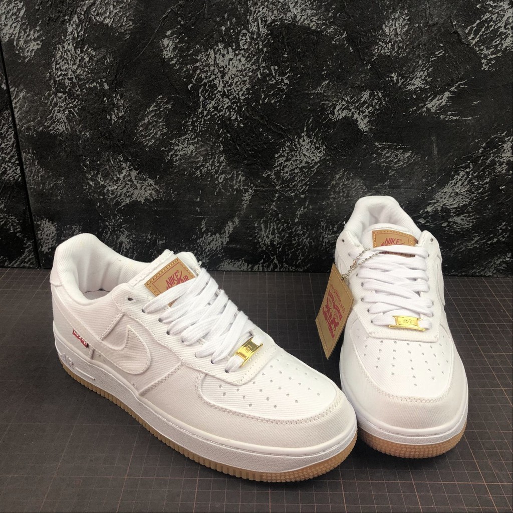 air force 1 levis white