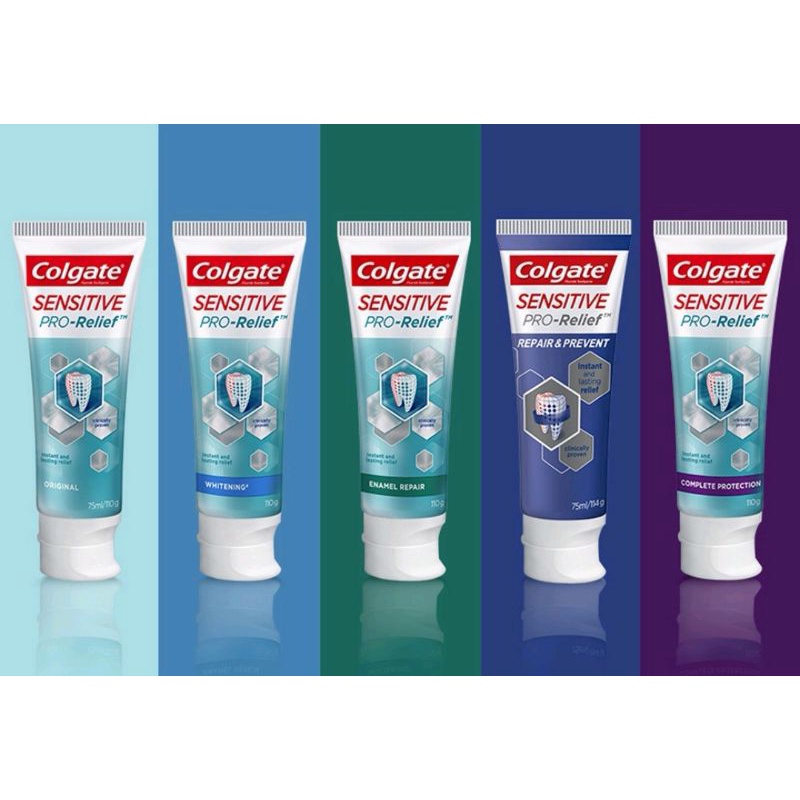 Colgate Sensitive Pro Relief Protection Toothpaste 110g Expired Nov2024 ...