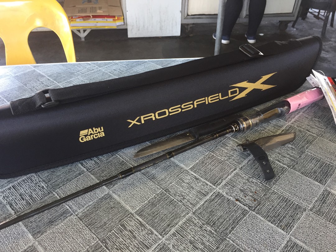 Abu Garcia Xrossfield Telescopic Egi Rod Shopee Malaysia