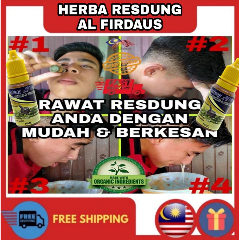 Ubat Resdung Al Firdaus, Keluarkan Lendir SinusGatalAlergiHidung