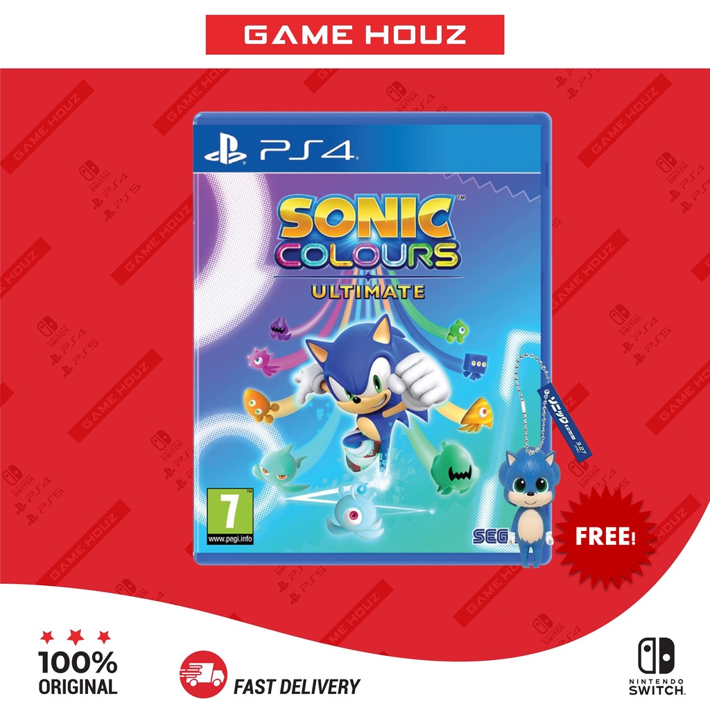 (PS4) Sonic Colors : Ultimate (R3 ENG) - NEW | Shopee Malaysia