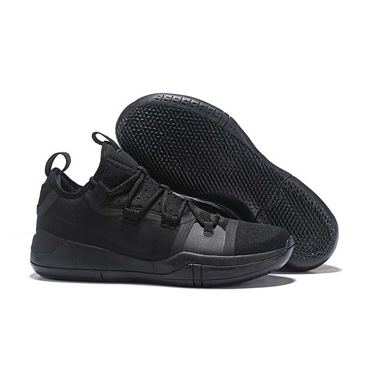 triple black basketball shoes