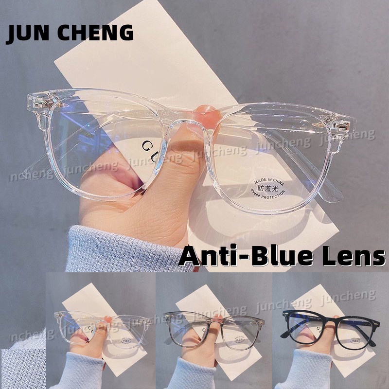 [Ready Stock] Square Spek Korean Fashion Spec Glasses transparent