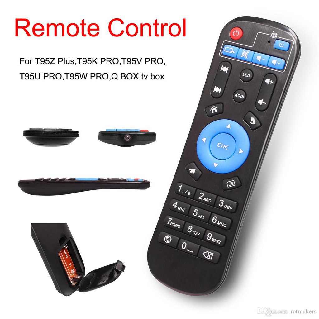 Remote Control Android TV Box for T95Z T95K T95V T95U T95W MXQ PRO S912