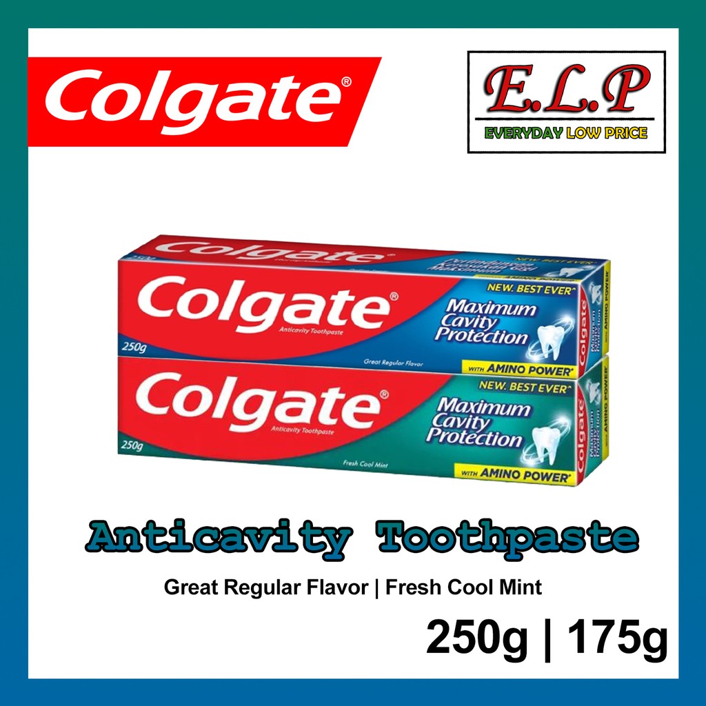 Colgate Anticavity Toothpaste / Ubat Gigi 175g & 250g  Shopee Malaysia