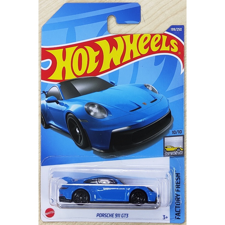 Hot Wheels Porsche 911 GT3 [2022, Factory Fresh] Shopee Malaysia