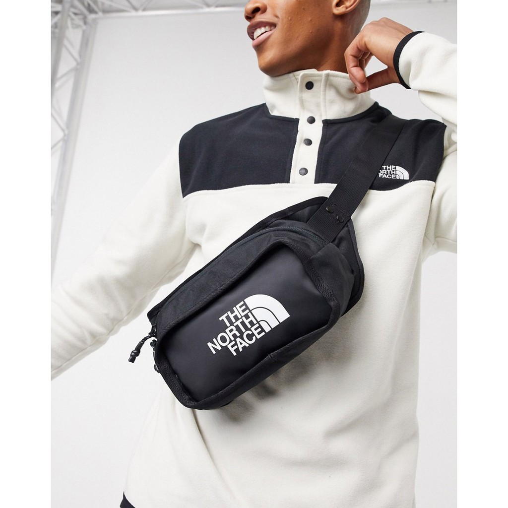 black north face fanny pack