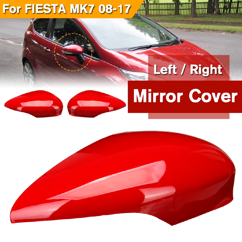 ford fiesta wing mirror cover red