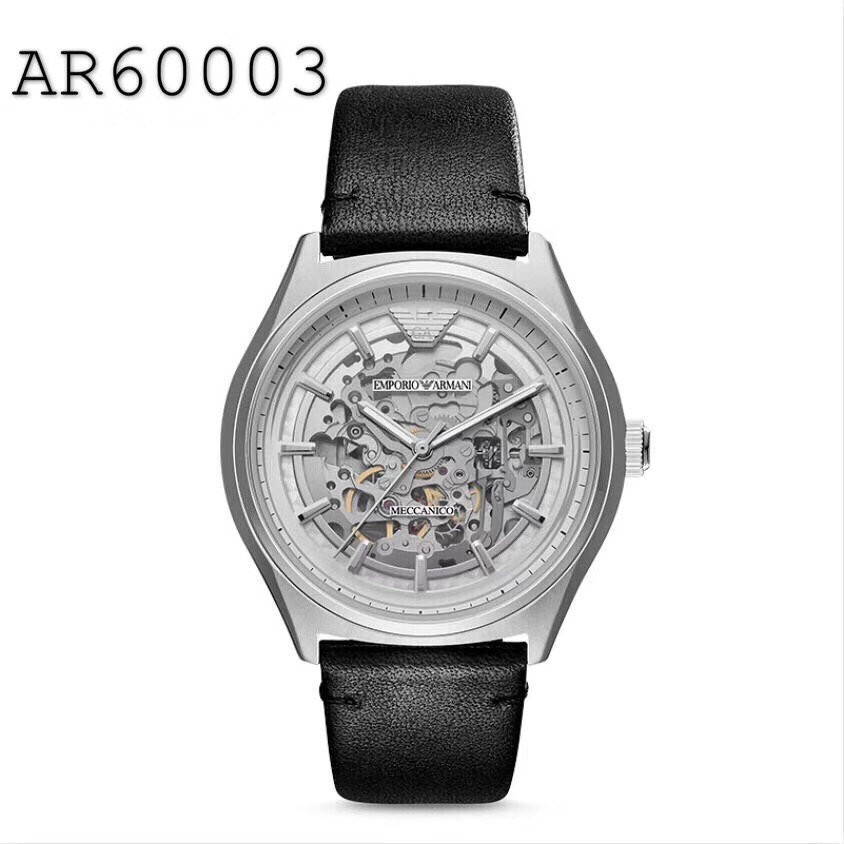 emporio armani skeleton watch