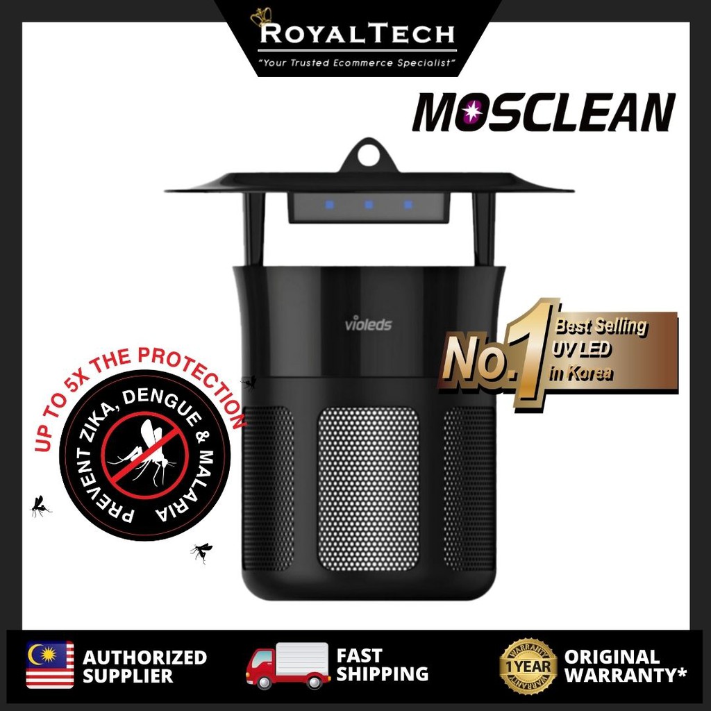 Mosquito Trap UV LED Mosquito Killer Flies Bug Trap MOSCLEAN IS1 No