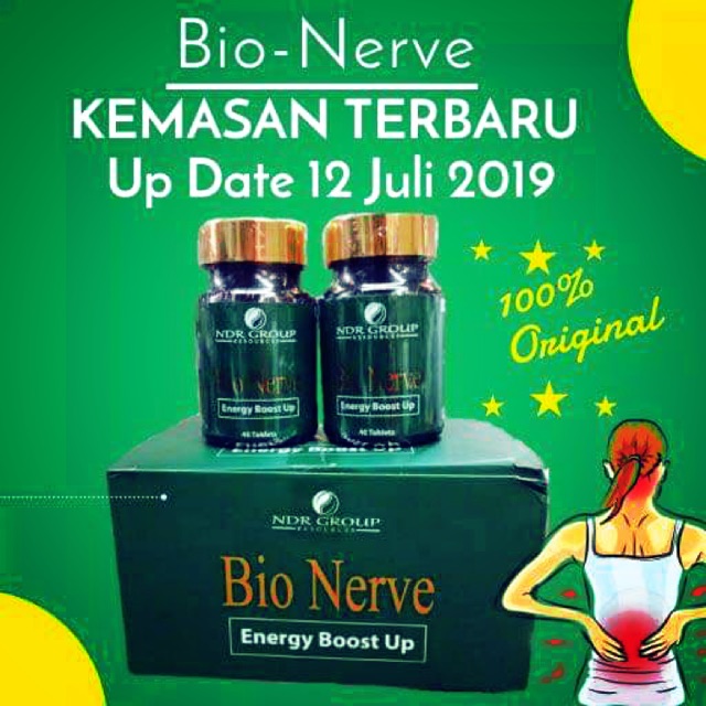 Bio Nerve (40 tablets) suppliment sendi saraf Original 