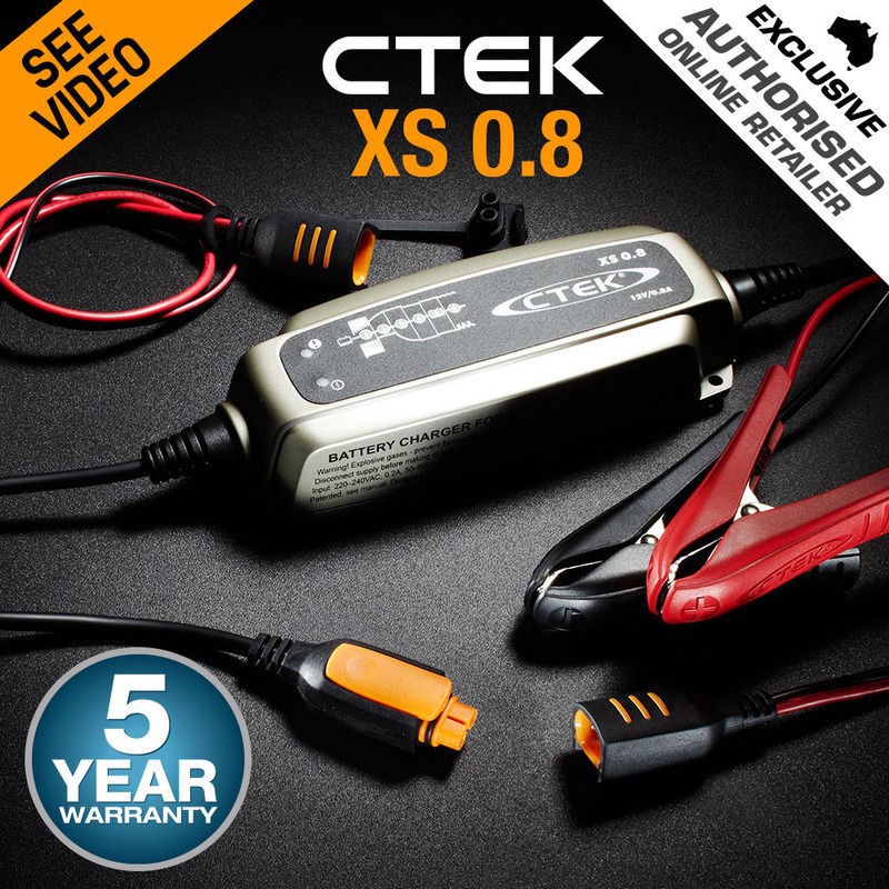 CTEK XS 0.8 Smart Battery Charger Shopee Malaysia