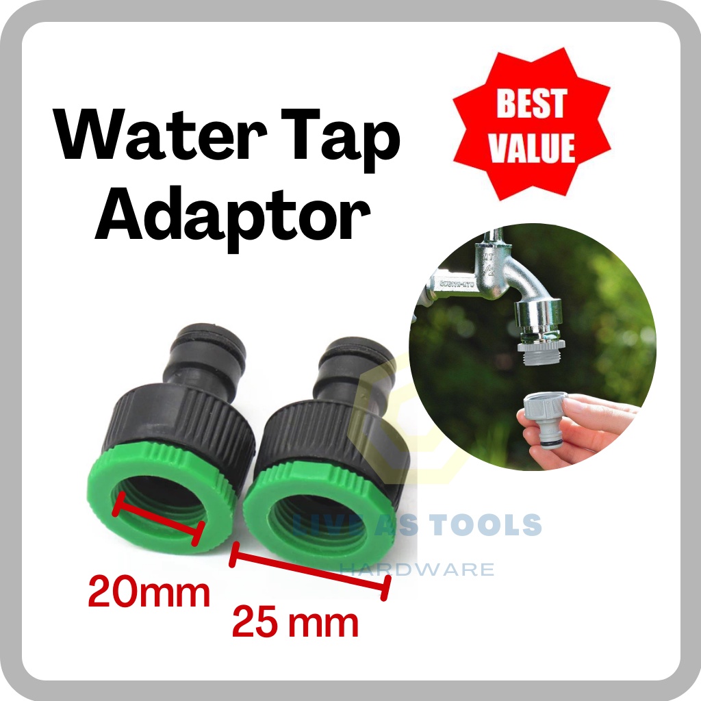 Washing Machine Water Tap Adaptor/ PENYAMBUNG KEPALA PAIP MESIN BASUH