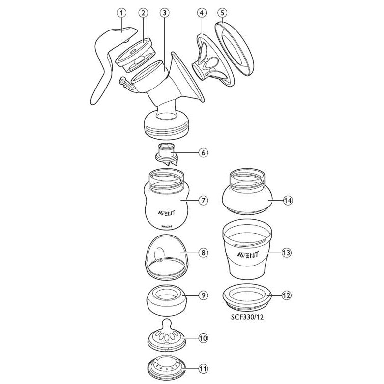 Philips AVENT Comfort Breast Pump Spare 