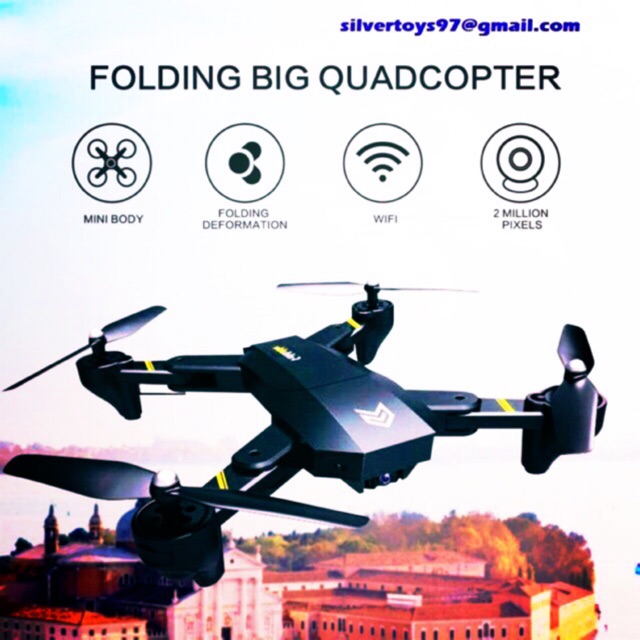 aurora foldable drone