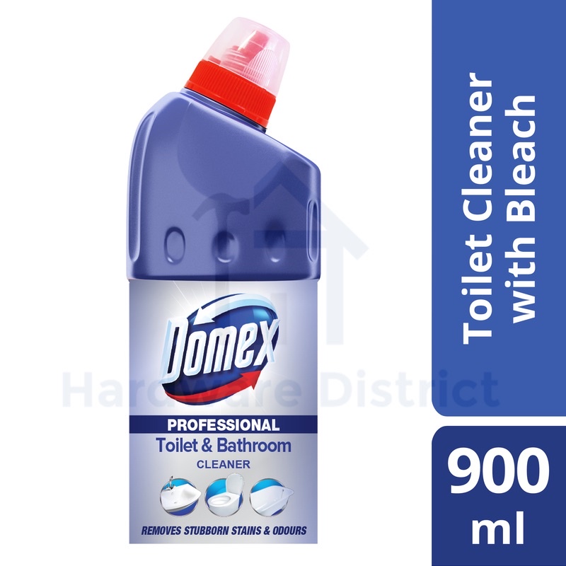 DOMEX Professional Toilet & Bathroom Cleaner 900ml Toilet Bowl Liquid