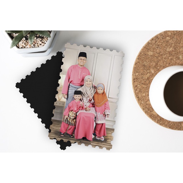 Family Photo Fridge Magnet - Size 9cm x 14cm (4r)