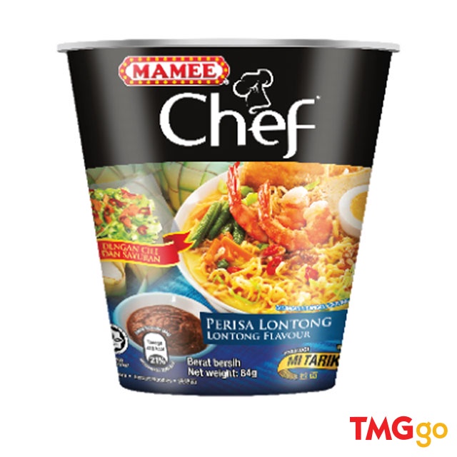 Mamee Chef Lontong Cup 84g Shopee Malaysia