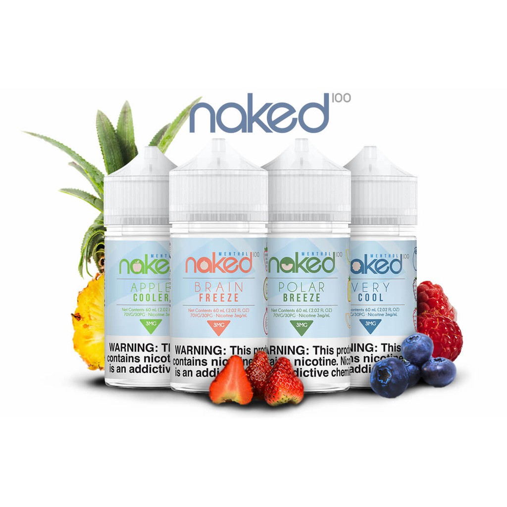 Original Naked Menthol Ice Series Ml Usa Vape Flavor Shopee Malaysia