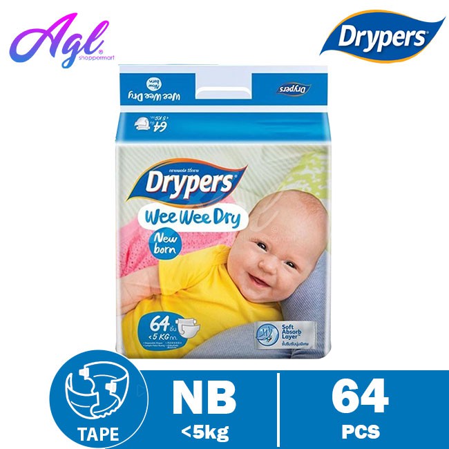 drypers jumbo pack