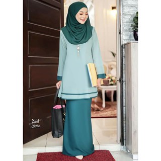  KURUNG  JULIA BAJU  KURUNG  MODEN TEMA BADAN BERUNIFORM  