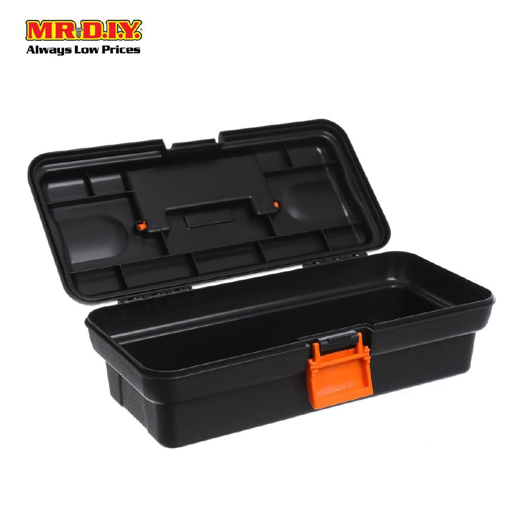 TACTIX Rectangular Plastic Tool Box (30cm) | Shopee Malaysia