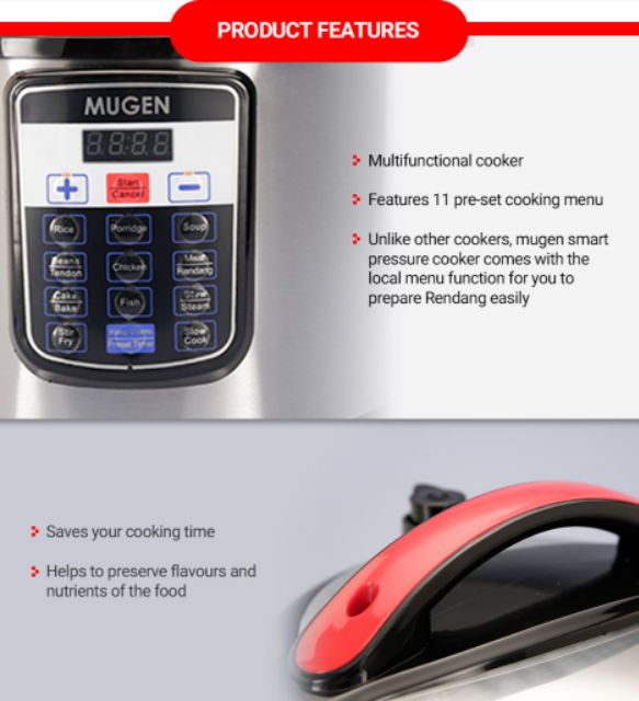 Pressure cooker mugen 7 Idea