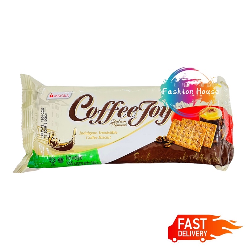 Mayora Coffee Joy Coffee Biscuit (142g) Shopee Malaysia