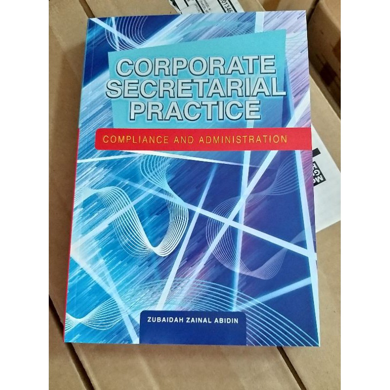 Corporate Secretarial Practice Zubaidah ISBN 9789673635740 Shopee
