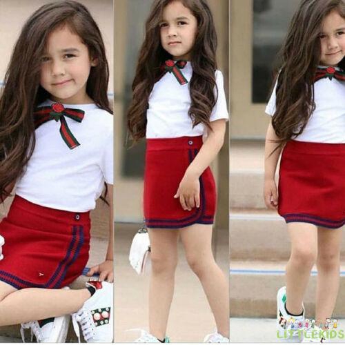 mini skirt and top for baby girl
