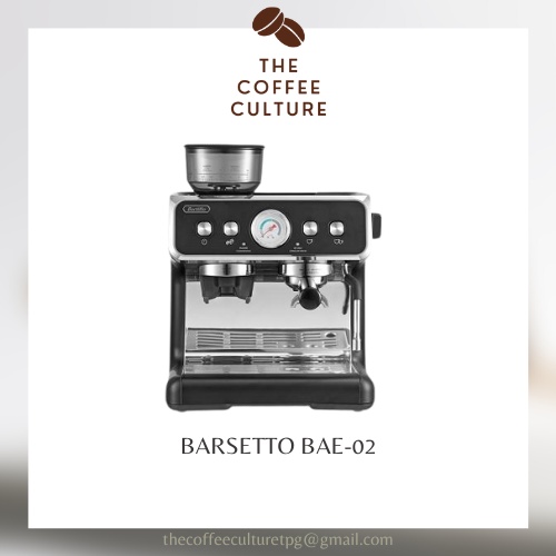 Barsetto Beantocup SemiAutomatic Espresso Coffee Machine (BAE02