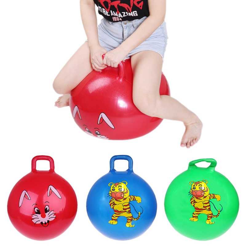 bouncing ball with handle