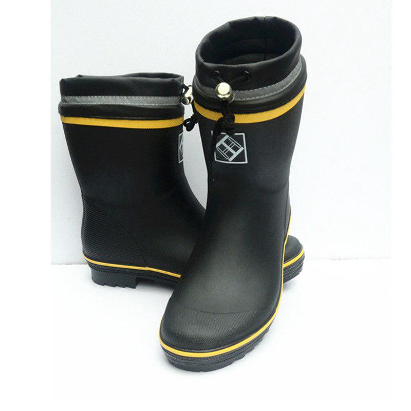 Rubber Rain Boots Men Fishing Boots Men Outdoor Antislip