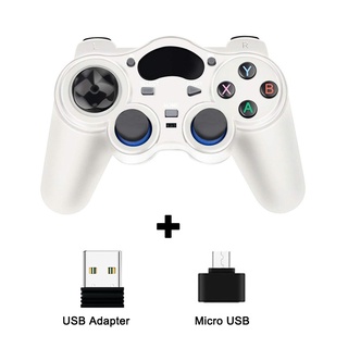 hot]Wireless Gamepad Joystick 2.4G Game Console With Micro USB OTG Converter Adapter For PS3/Smart Phone For Tablet PC |