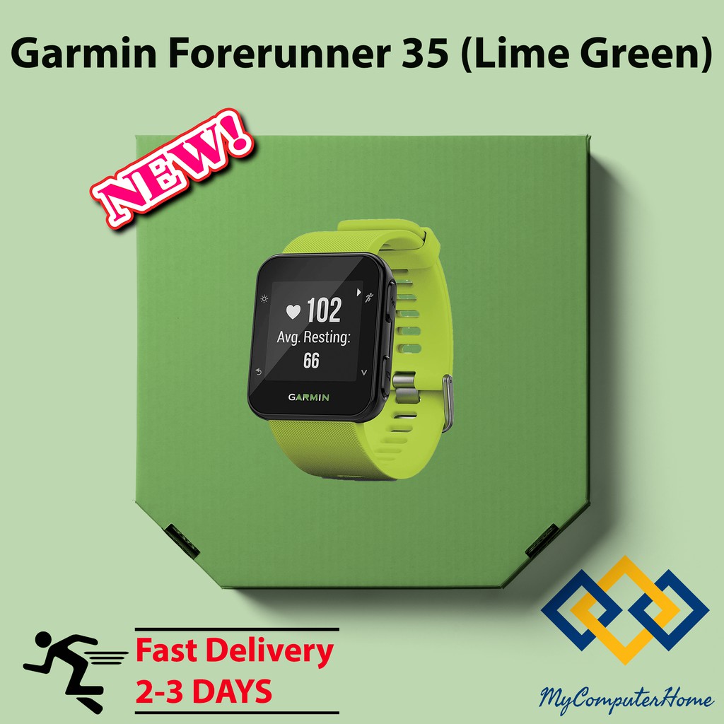 garmin forerunner 35 lime