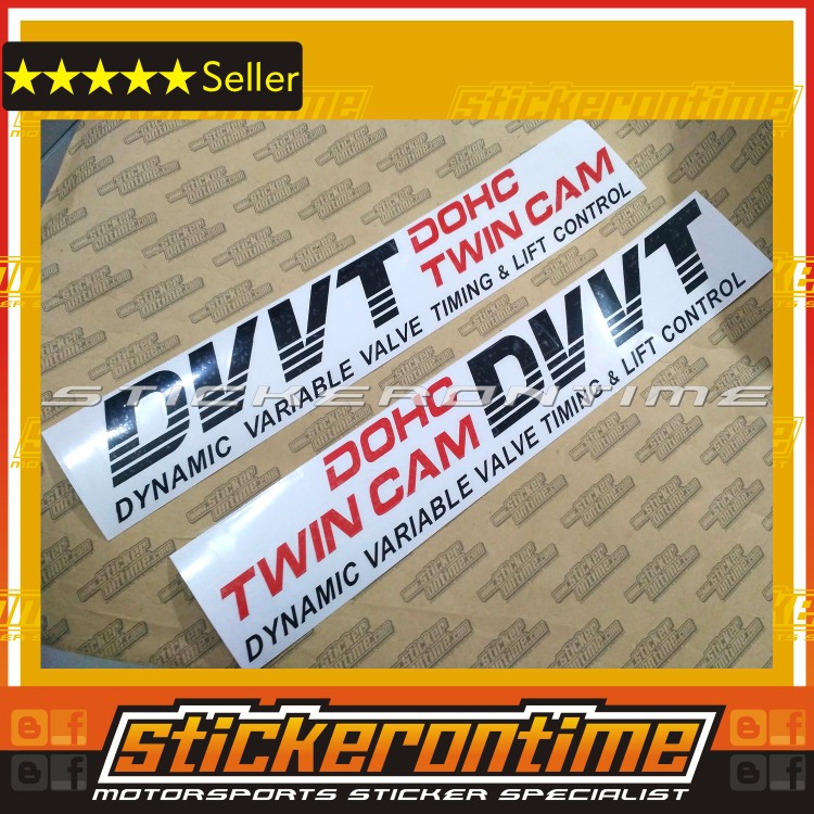 Car Side Door Sticker Perodua DVVT dohc twin cam alza myvi 