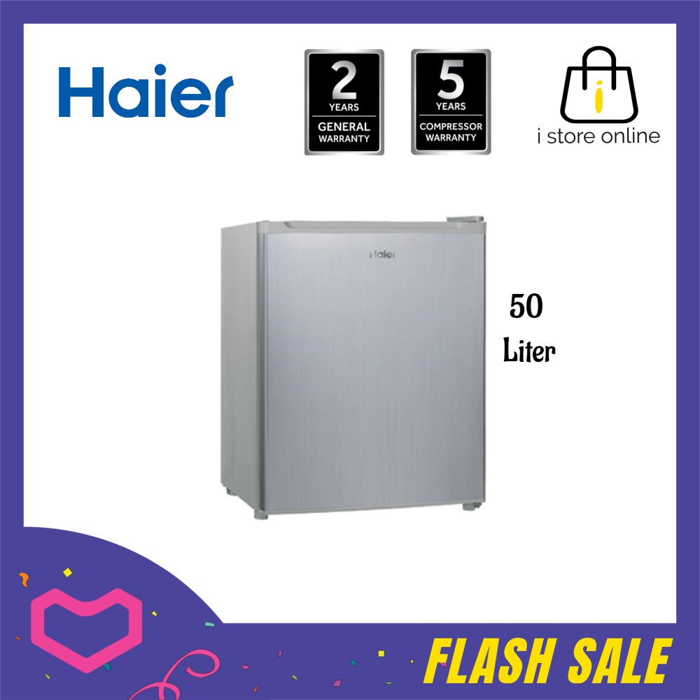 Haier Single Door 50L Refrigerator Mini Bar HR60H Shopee Malaysia