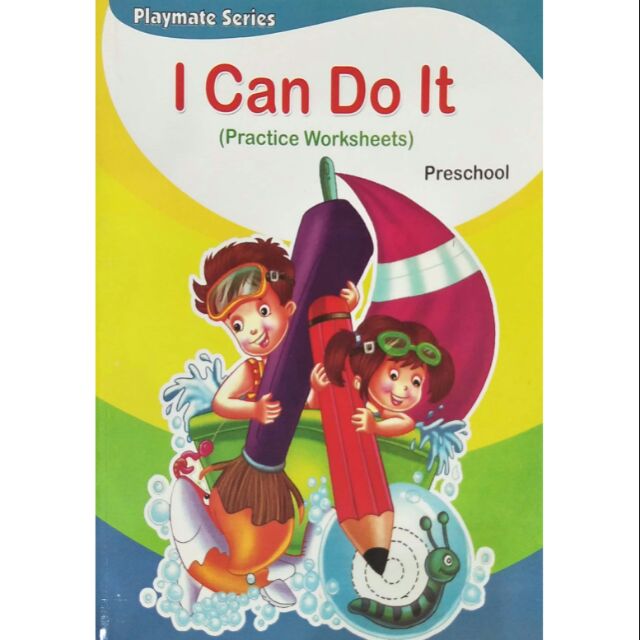 i can do it practice worksheets preschool shopee malaysia