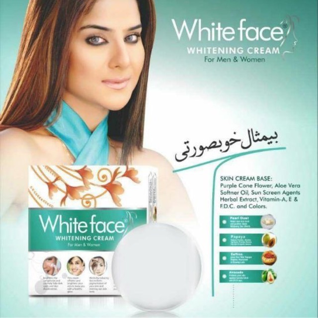 White face whitening cream Shopee Malaysia