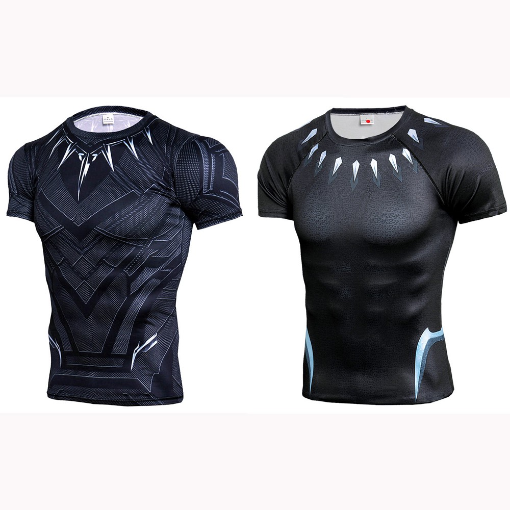 black panther gym shirt