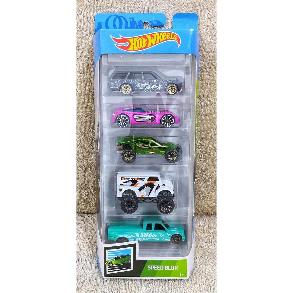 hot wheels speed blur 5 pack