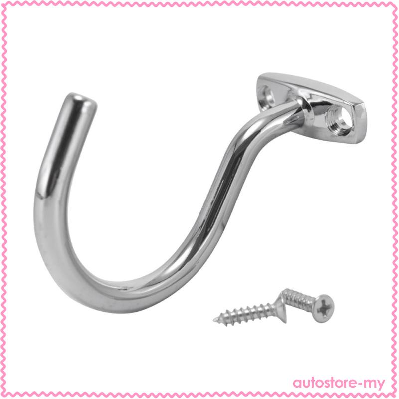 Essential Multi 【Autostore】 98mm Chrome Billiard Snooker Table Cue Hook Hold Bridge Stick / Pool Rack - Image 2