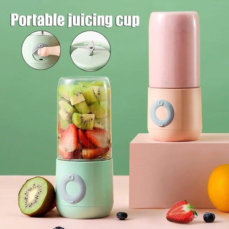 XHJ-118 Portable Juicer / 6 Blade 304 Stainless Steel / Rechargeable Portable Mini Fruit Blender Juice Blander