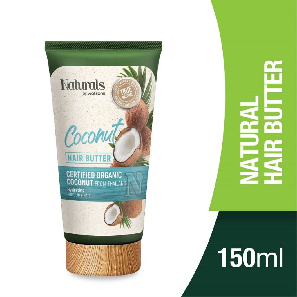 NATURALS BY WATSONS Coconut Hair Butter 150ml Shopee Malaysia