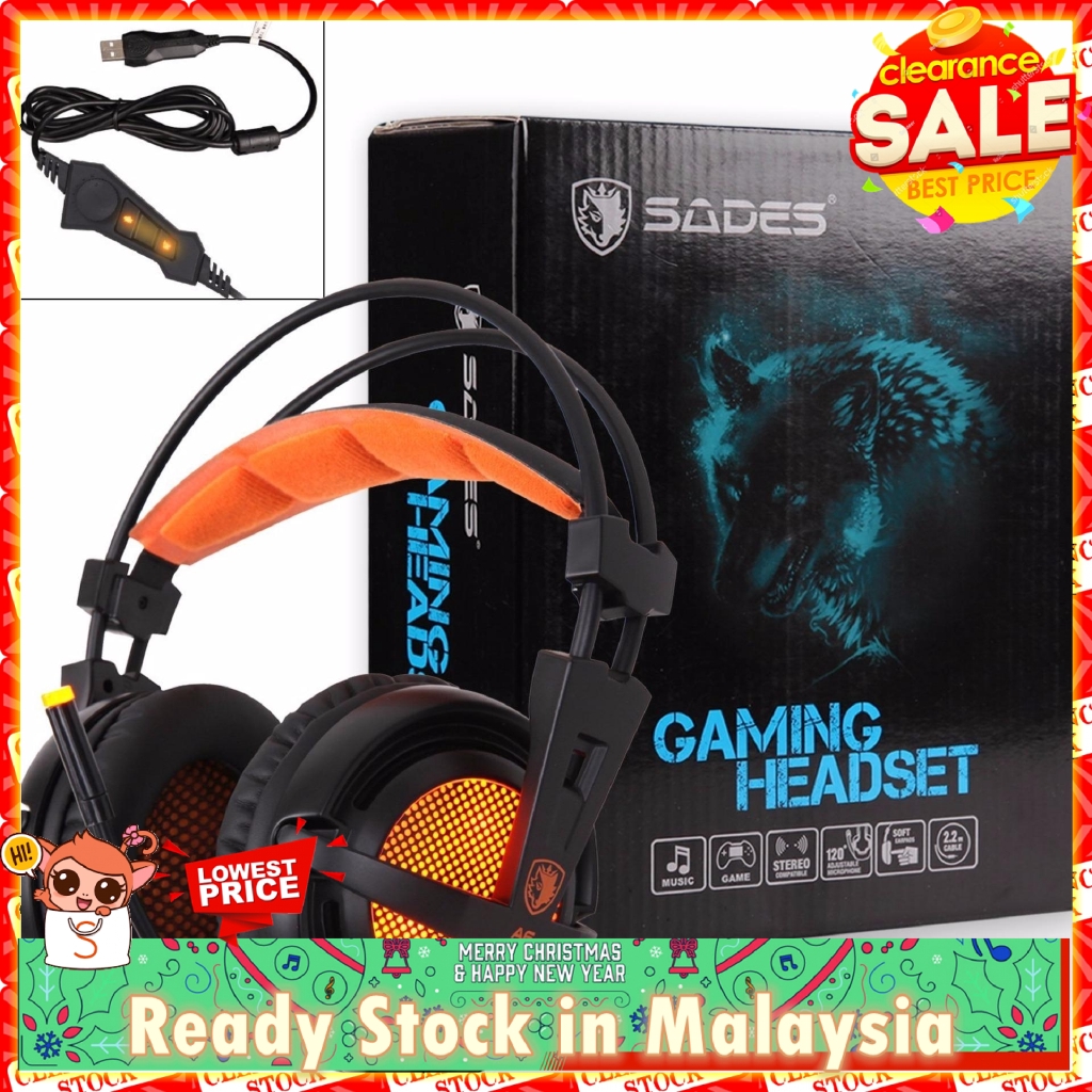 sades white headset